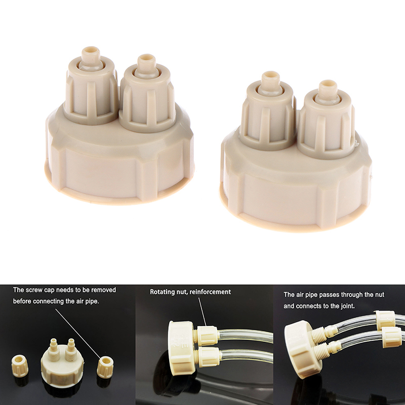 Co2 Diffuser Planted - 2Pcs ABS Aquarium CO2 System Tube