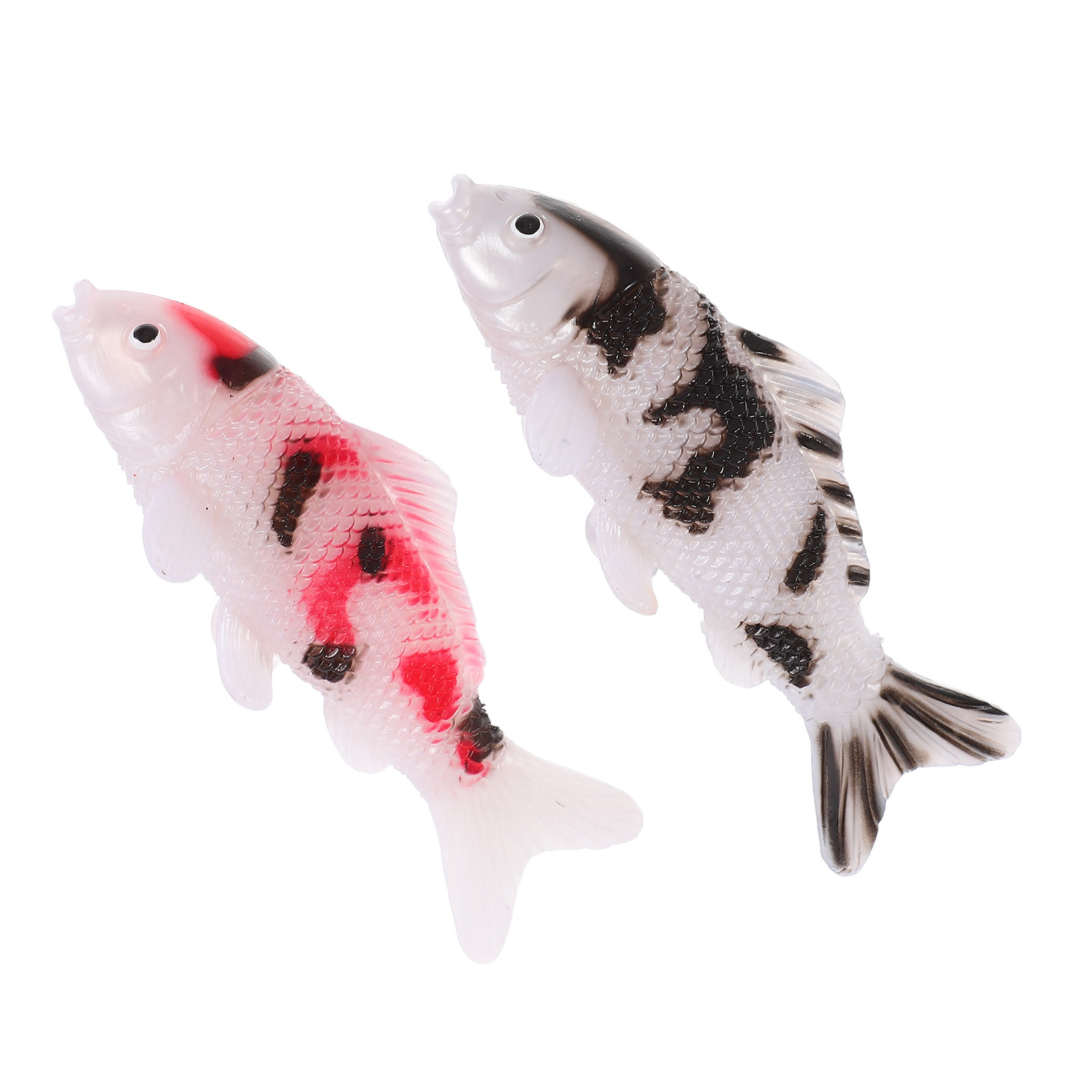 Aquarium Fish Koi - 2Pcs Lifesize Artificial Koi Fish Floating