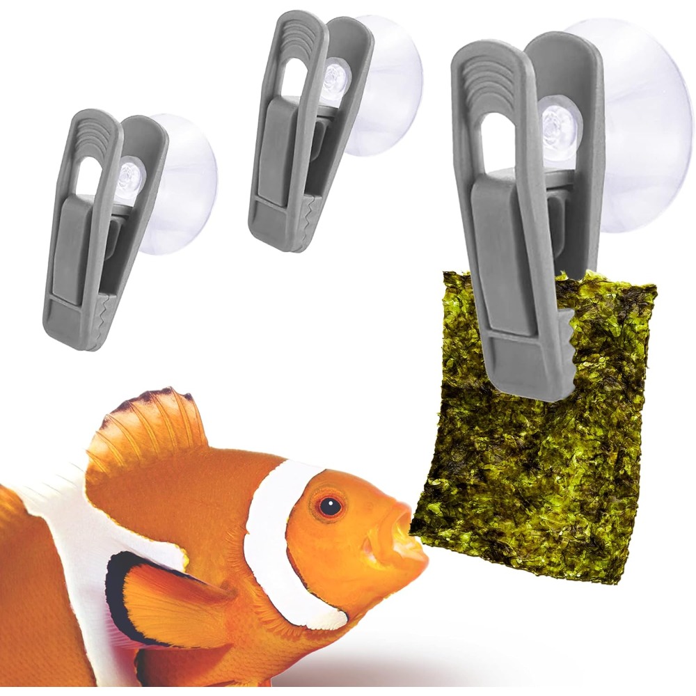 Aquarium Fish Vitamin - Fish Veggie and Kelp Suction Cup