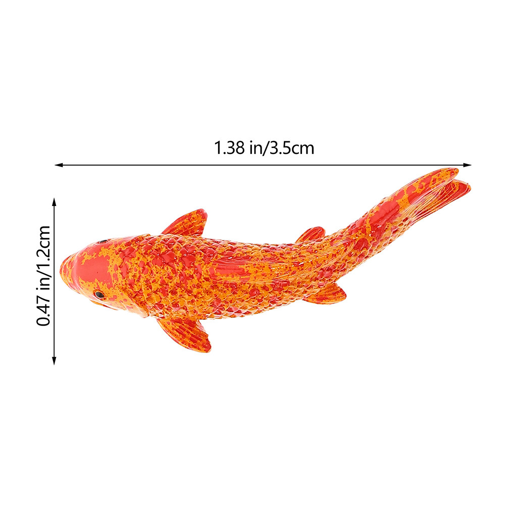 10Pcs Mini Koi Fish Decor Vibr – Aquarium Fish Koi Bewertung und Preis
