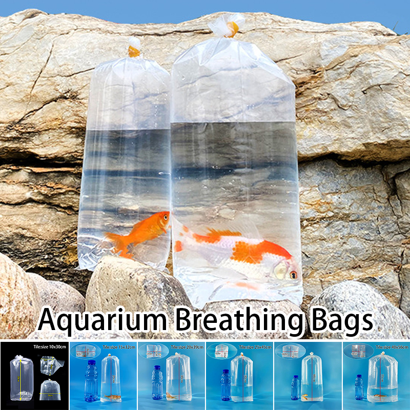 50Pcs Aquarium Breathing Bag L – Aquarium Fish Delivery Bewertung und Preis
