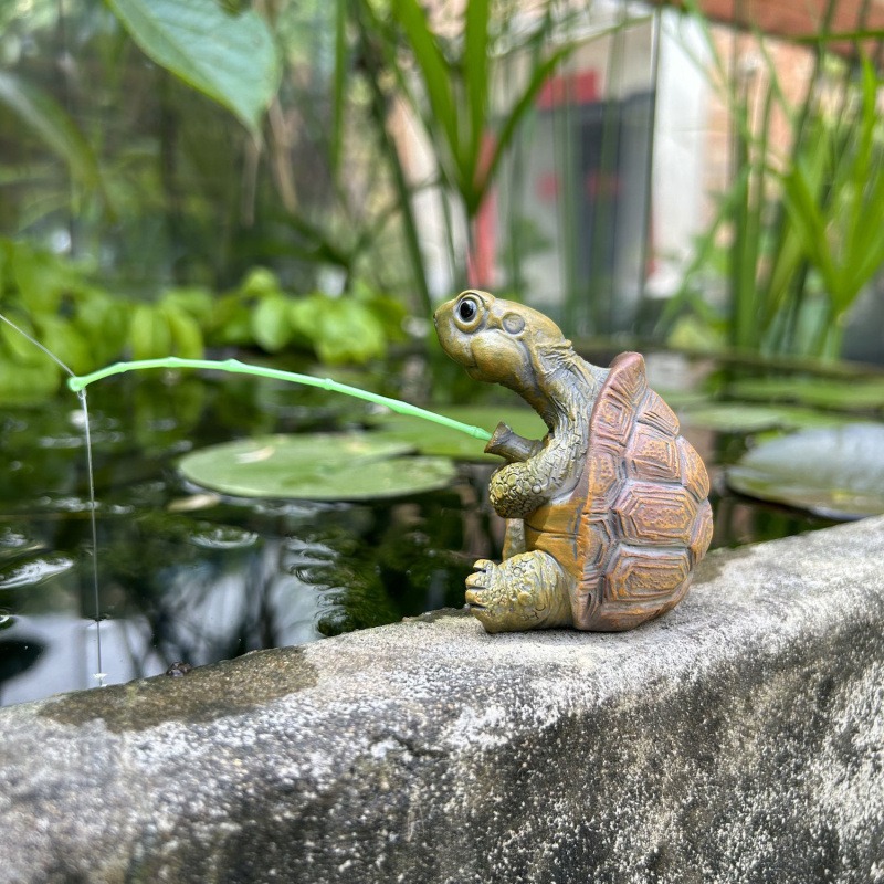 Turtle fishing fish tank aquar – Aquarium Fish In Pond Bewertung und Preis
