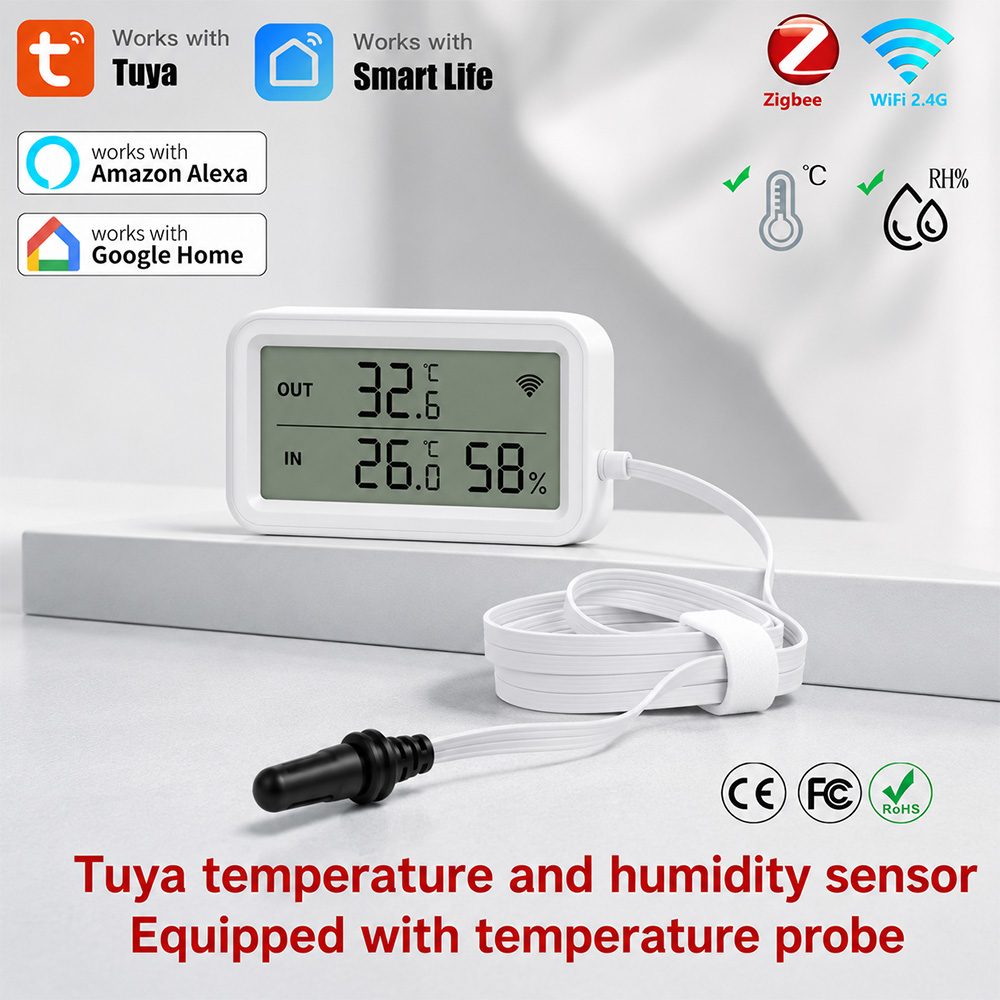 Tuya Zigbee WiFi Temp Humidity – Aquarium Thermometer Bewertung und Preis
