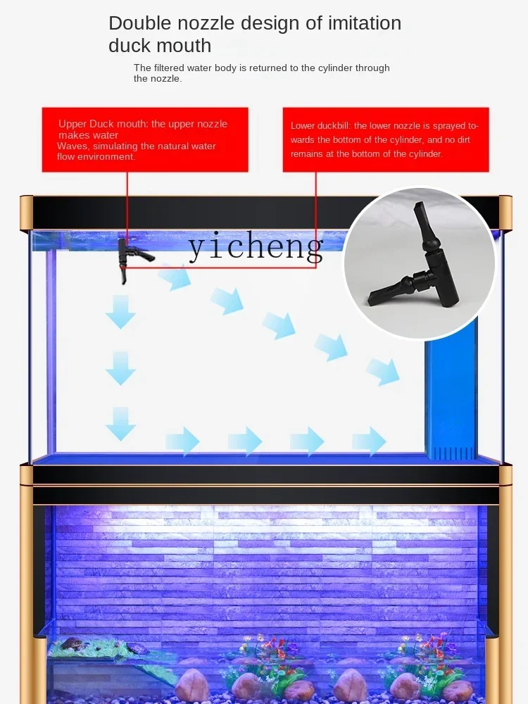 XL Water Curtain Wall Golden D – Aquarium Fish Dragon Bewertung und Preis