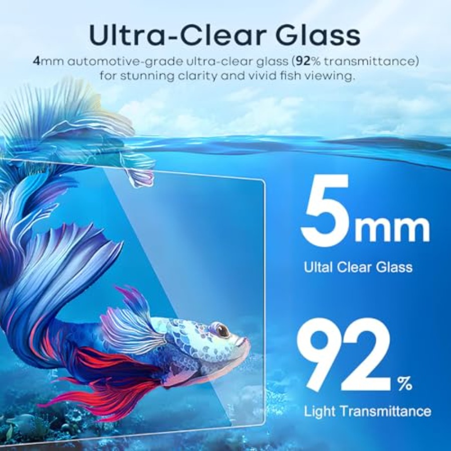 Glass Fish Tank Open-Back Lid  – Aquarium Fish Goldfish Bewertung und Preis
