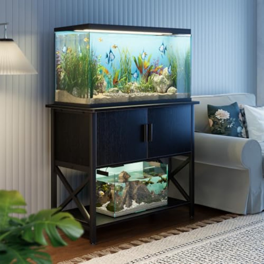 40-50 Gallon Aquarium Stand fo – Aquarium Fish Black Bewertung und Preis