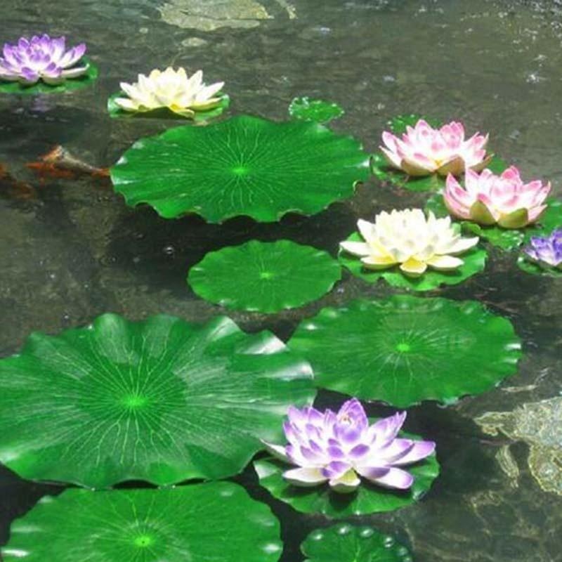 2026 Artificial Water Lily Lot – Aquarium Fish In Pond Bewertung und Preis