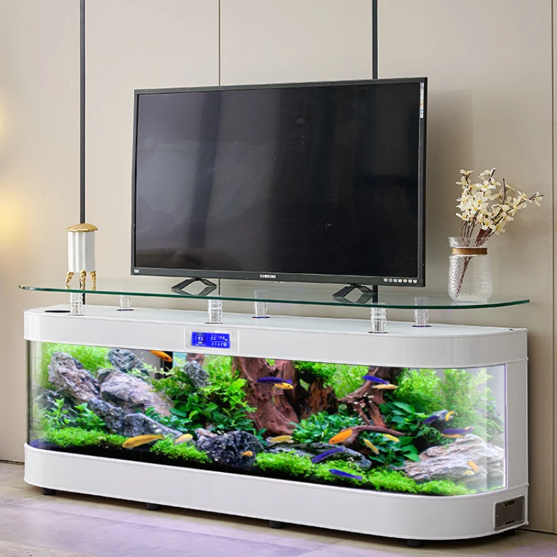 TV Cabinet Glass Fish Tank Sma – Aquarium Fish Delivery Bewertung und Preis