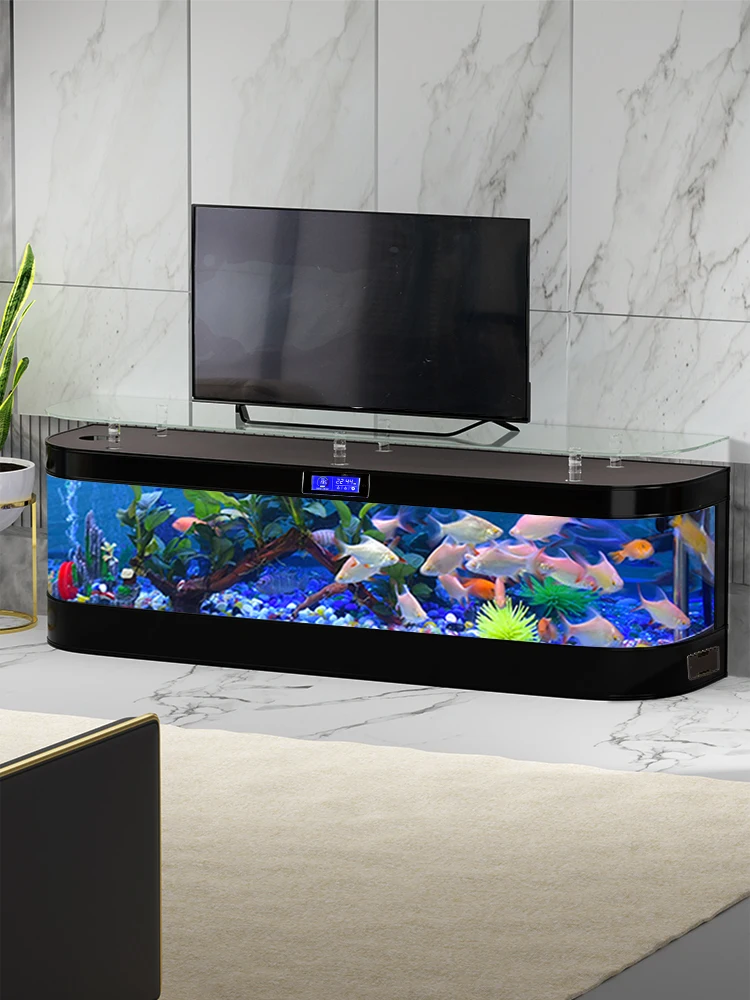 TV Cabinet Glass Fish Tank Sma – Aquarium Fish Delivery Bewertung und Preis