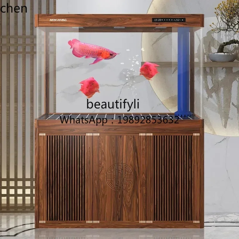 YFY  living room floor-to-ceil – Aquarium Fish Dragon Bewertung und Preis