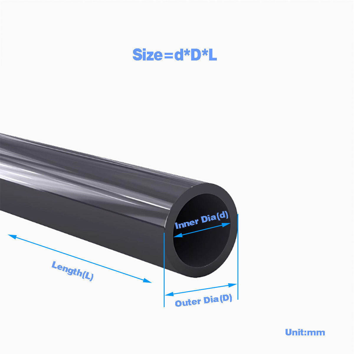 Black PVC Plastic Pipe Hollow  – Aquarium Fish Black Bewertung und Preis