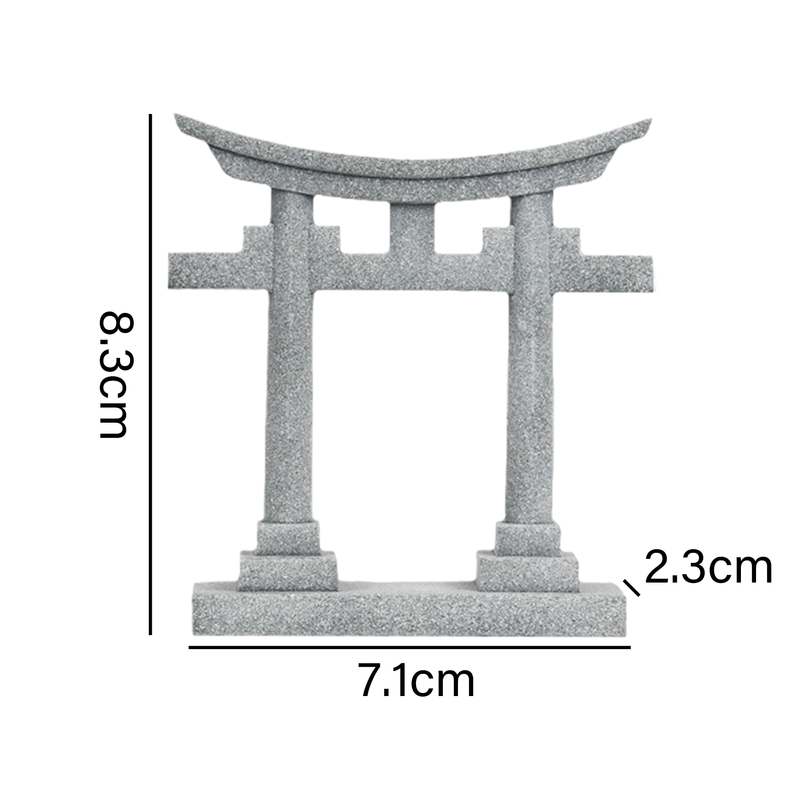 Japan Torii Gate Shrine Model  – Aquarium Fish Japan Bewertung und Preis