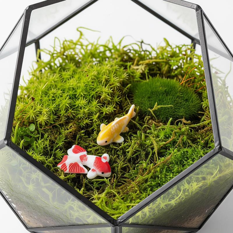 Mini Resin Koi Fish Figurines  – Aquarium Fish Koi Bewertung und Preis