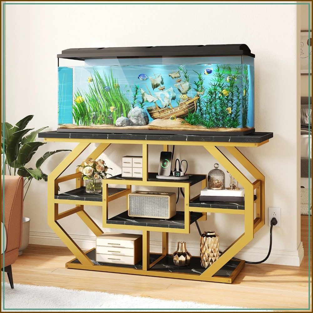 55-75 Gallon Aquarium Stand wi – Aquarium Fish Black Bewertung und Preis