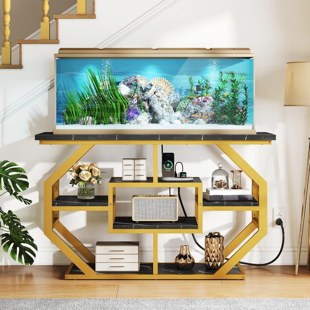 55-75 Gallon Aquarium Stand wi – Aquarium Fish Black Bewertung und Preis