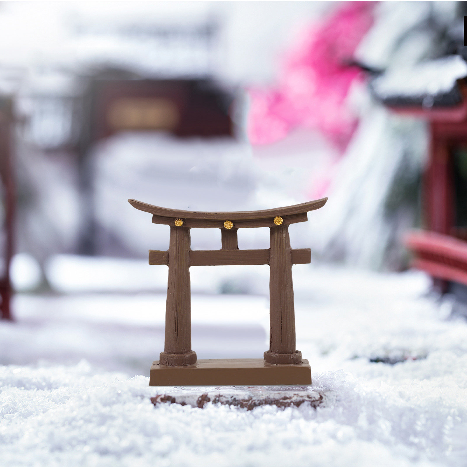 Miniature Japanese Torii Gate  – Aquarium Fish Japanese Bewertung und Preis
