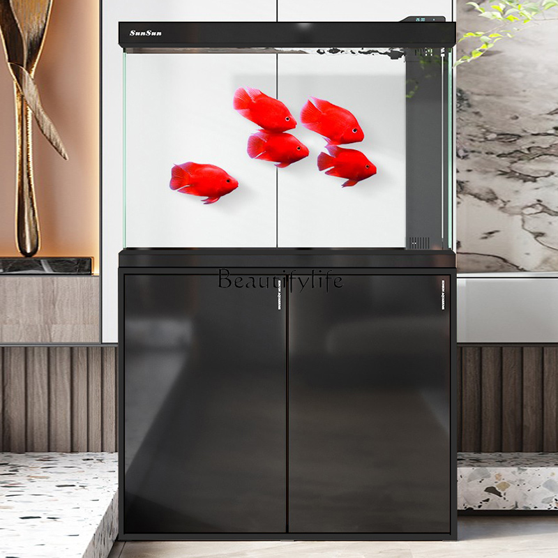 Large White Glass Living Room  – Aquarium Fish Dragon Bewertung und Preis