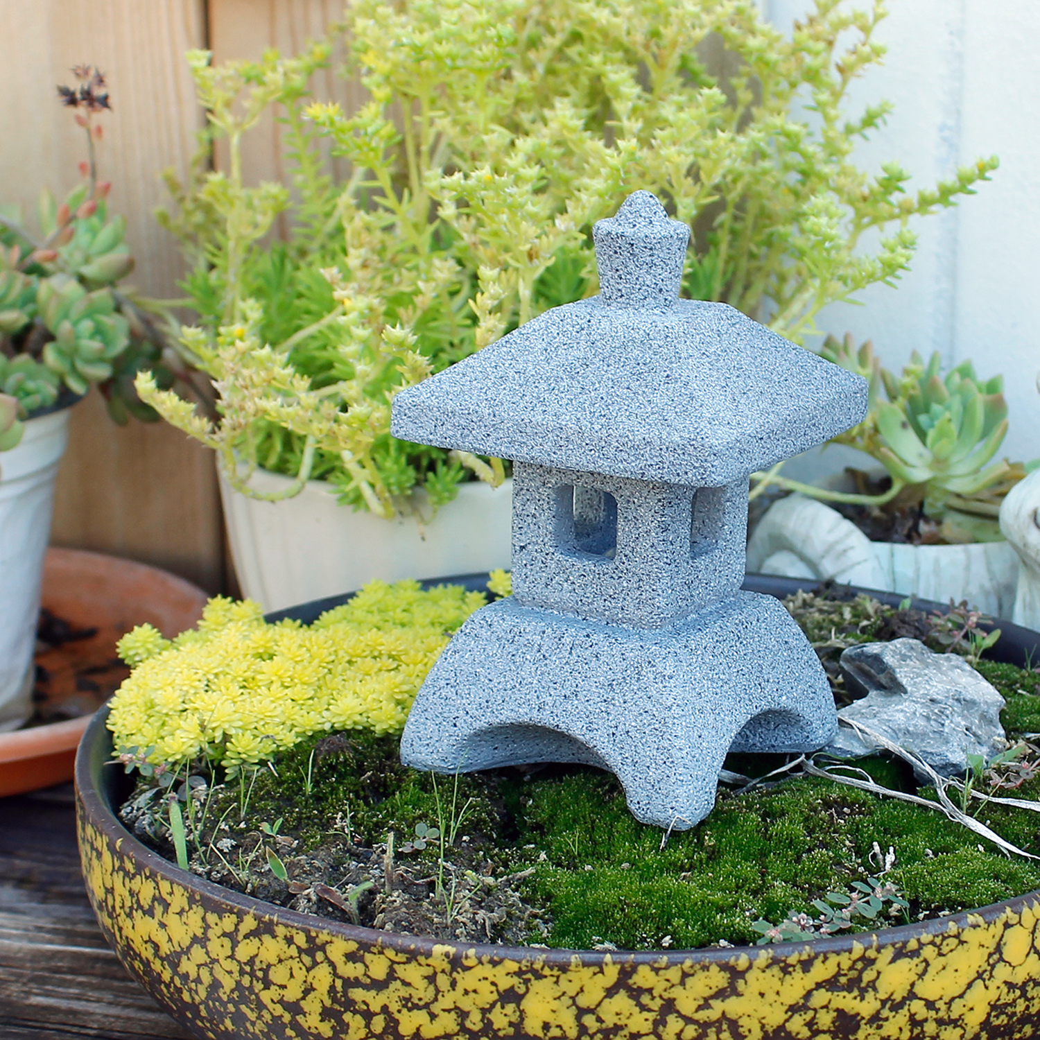 Japanese Lantern Pagoda Statue – Aquarium Fish Japanese Bewertung und Preis