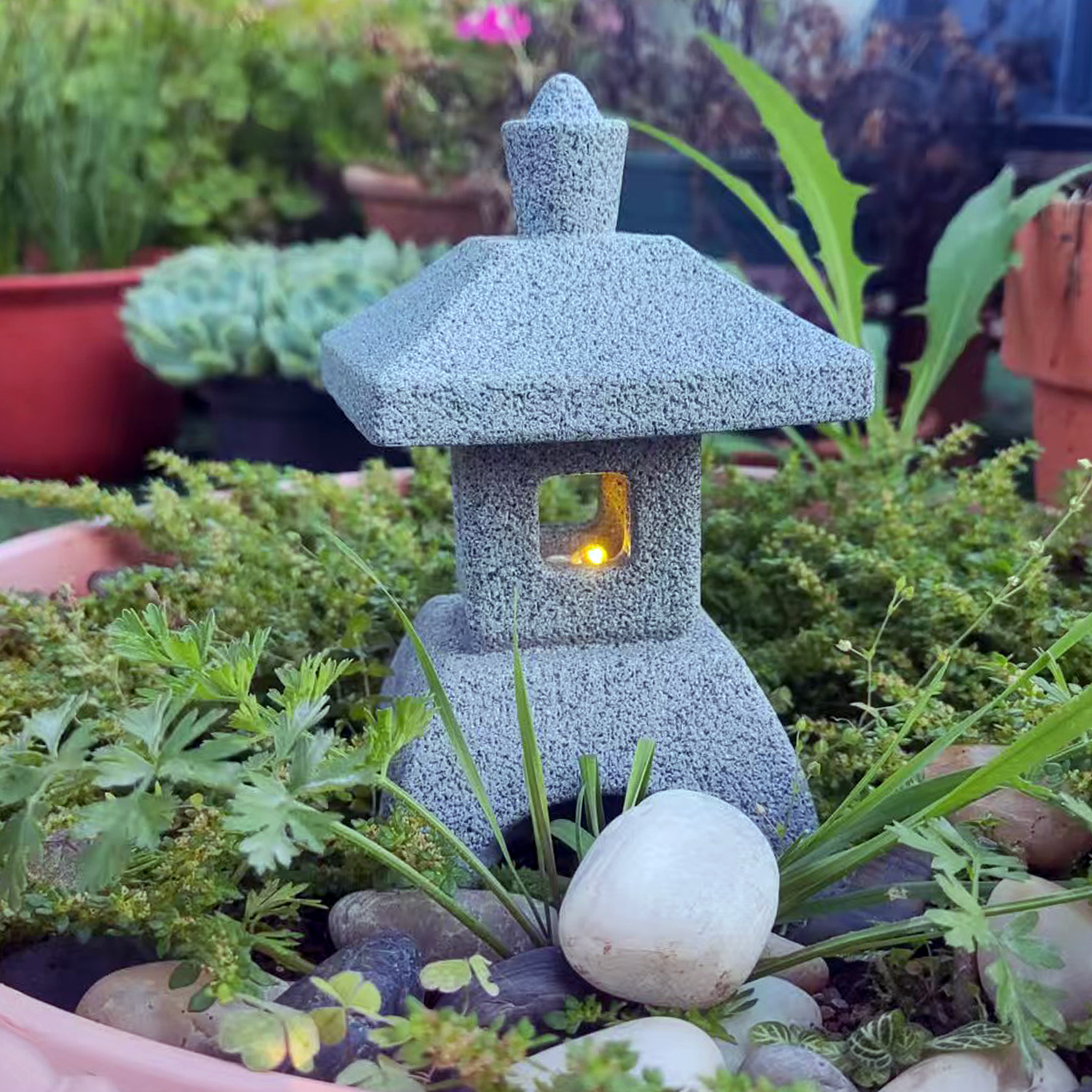 Japanese Lantern Pagoda Statue – Aquarium Fish Japanese Bewertung und Preis
