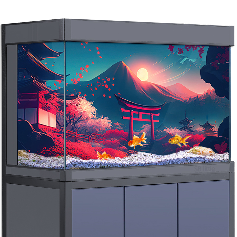 Aquarium Background Sticker De – Aquarium Fish Japanese Bewertung und Preis