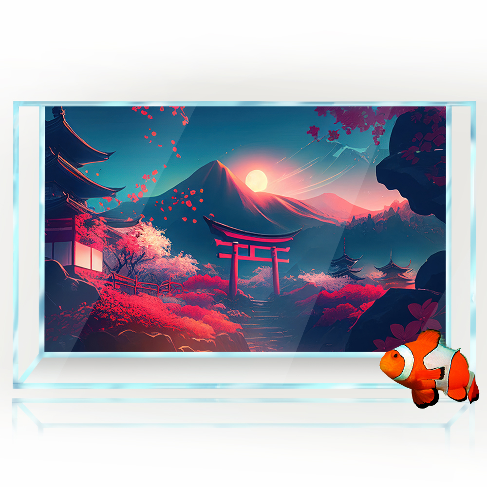 Aquarium Background Sticker De – Aquarium Fish Japanese Bewertung und Preis