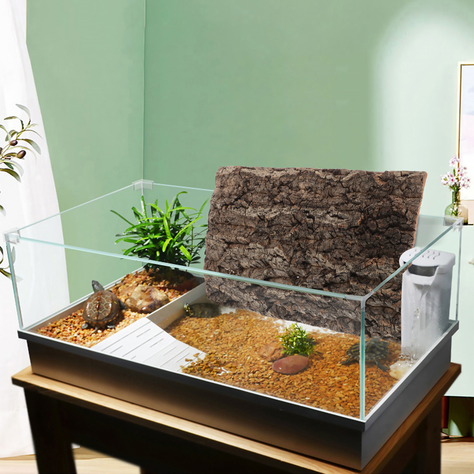 Natural Cork Bark Background B – Aquarium Fish Dragon Bewertung und Preis