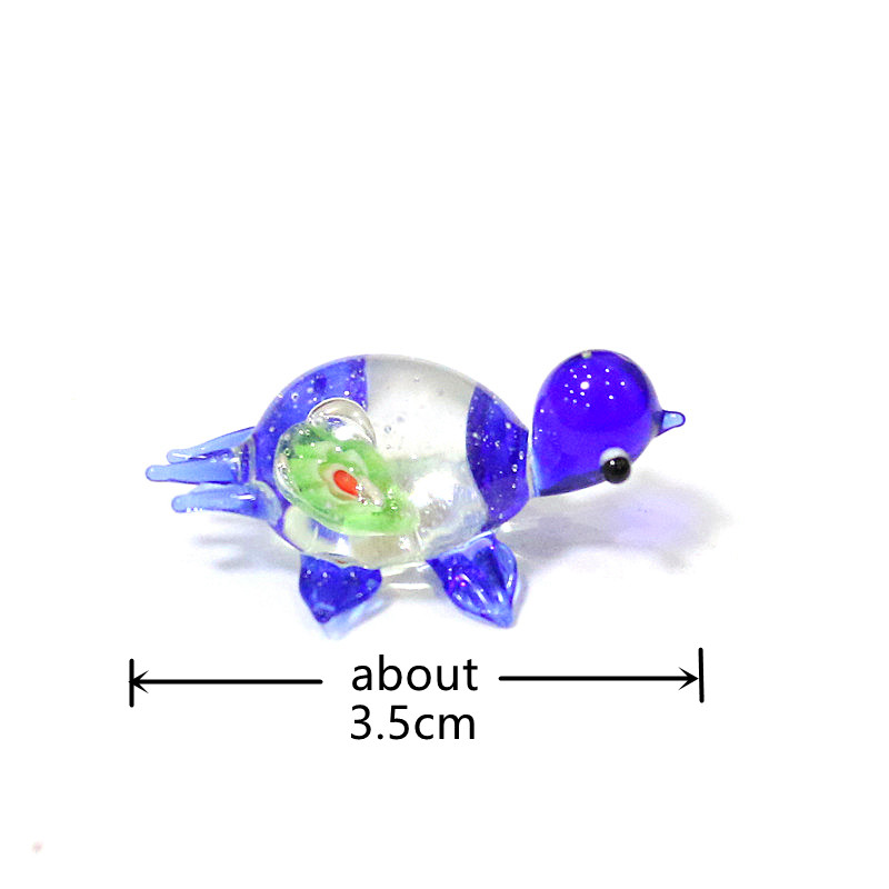1pc Mini Glass Turtle Figurine – Aquarium Fish Japan Bewertung und Preis
