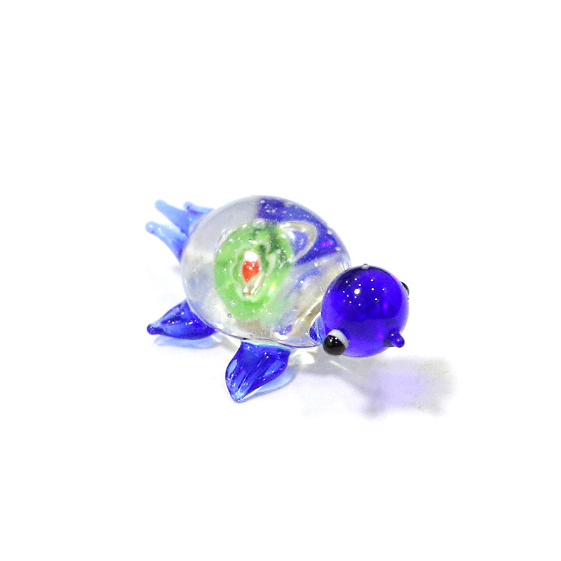 1pc Mini Glass Turtle Figurine – Aquarium Fish Japan Bewertung und Preis