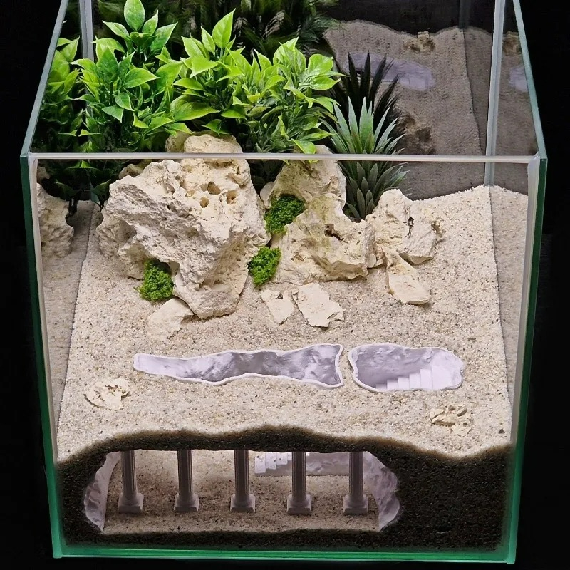 3D Printed Fish Tank Cave, Art – Aquarium Fish Hiding Places Bewertung und Preis
