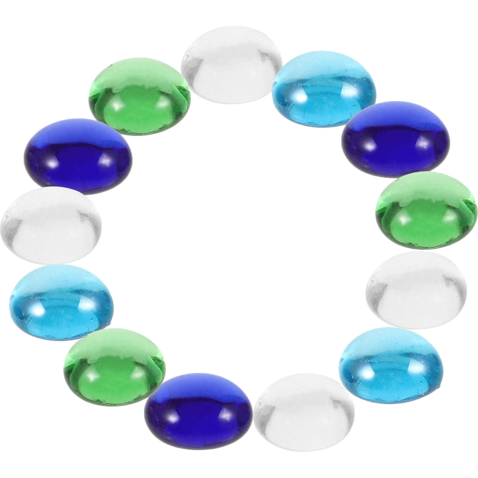 1Set Colorful Glass Beads Flat – Aquarium Fish In Pond Bewertung und Preis