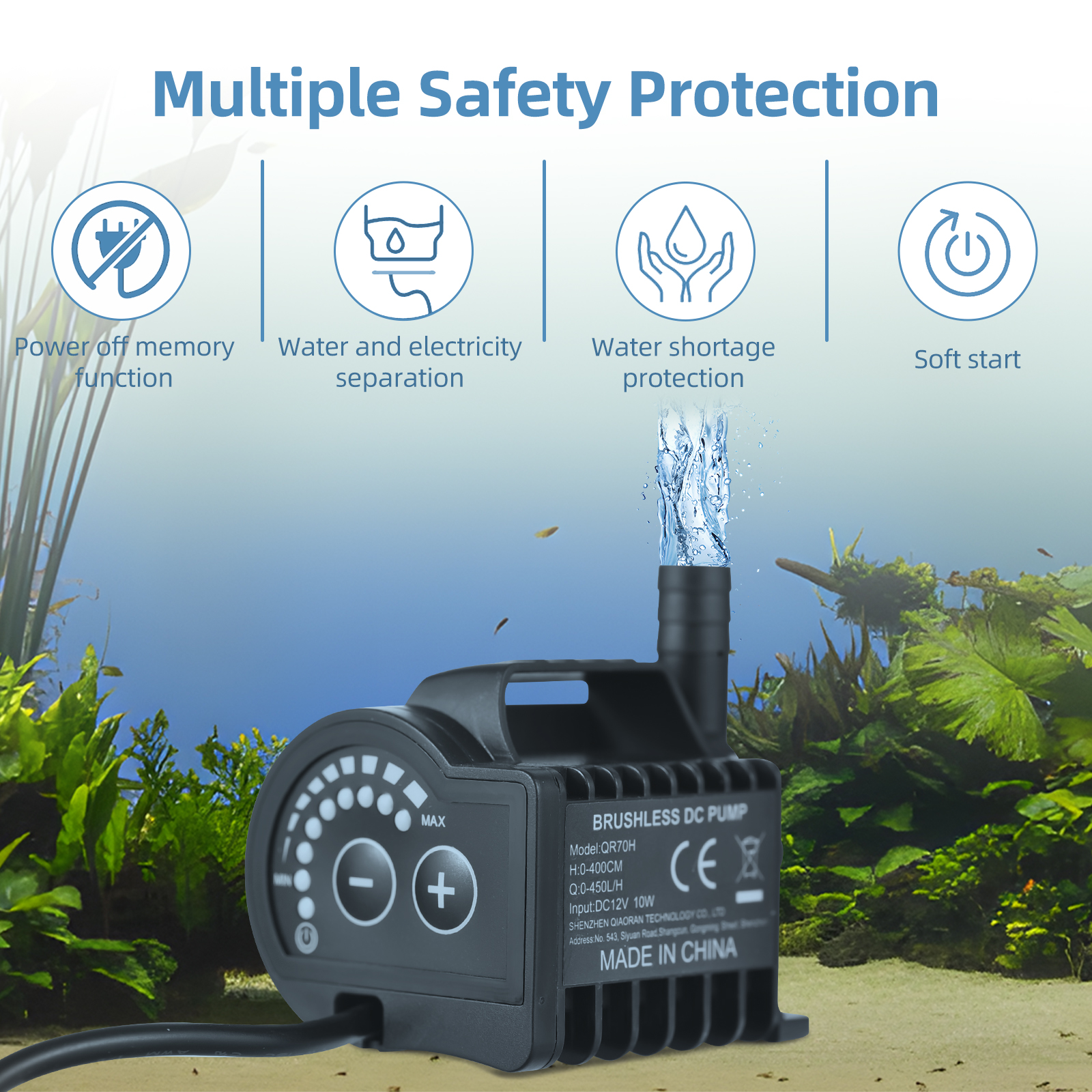 Submersible 12V Water Pump 8 L – Aquarium Fish In Pond Bewertung und Preis