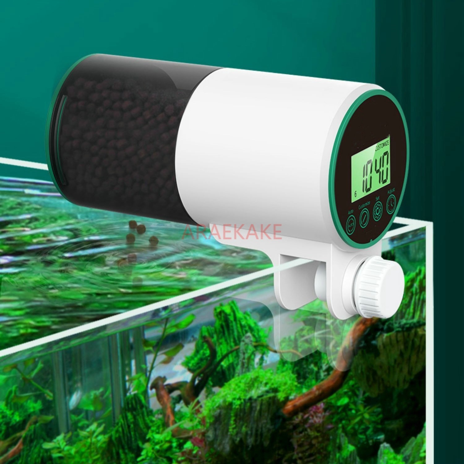 Automatic feeder for koi, gold – Aquarium Fish Koi Bewertung und Preis