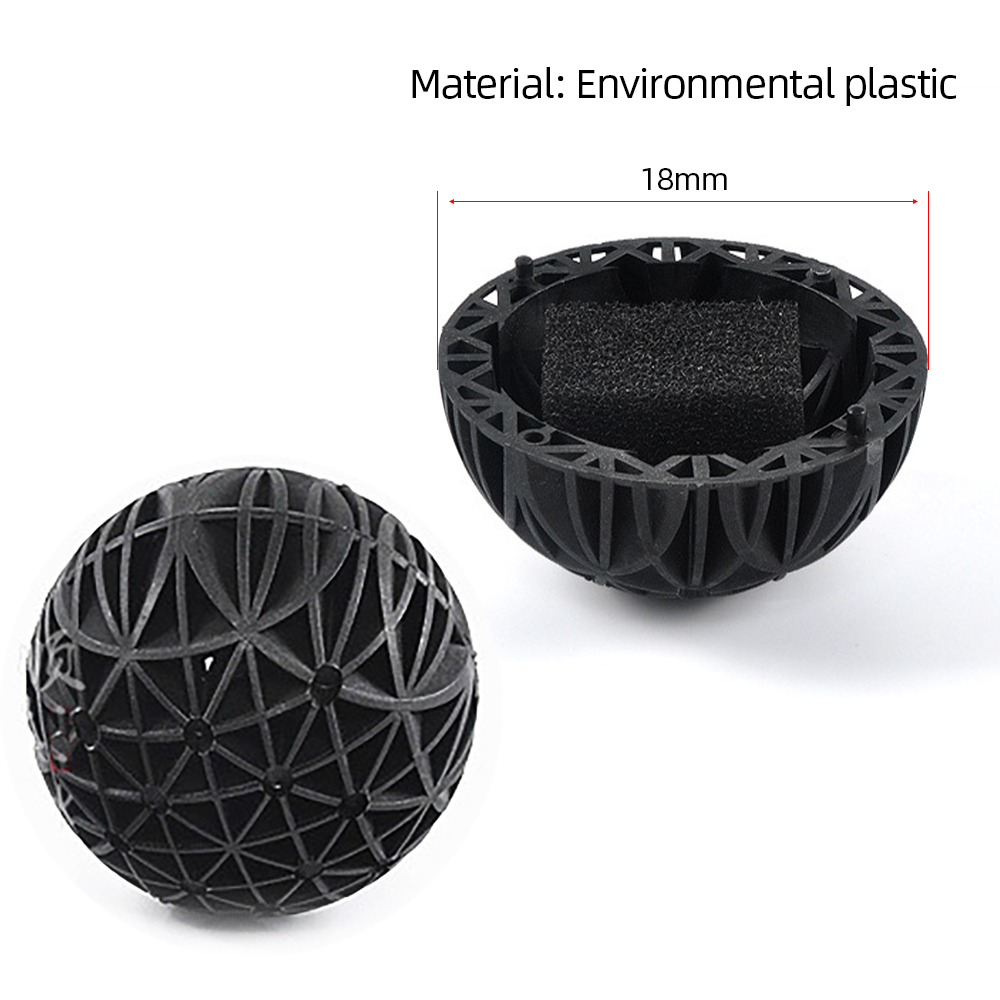 100pcs 18mm Biological Bio Bal – Aquarium Fish Black Bewertung und Preis
