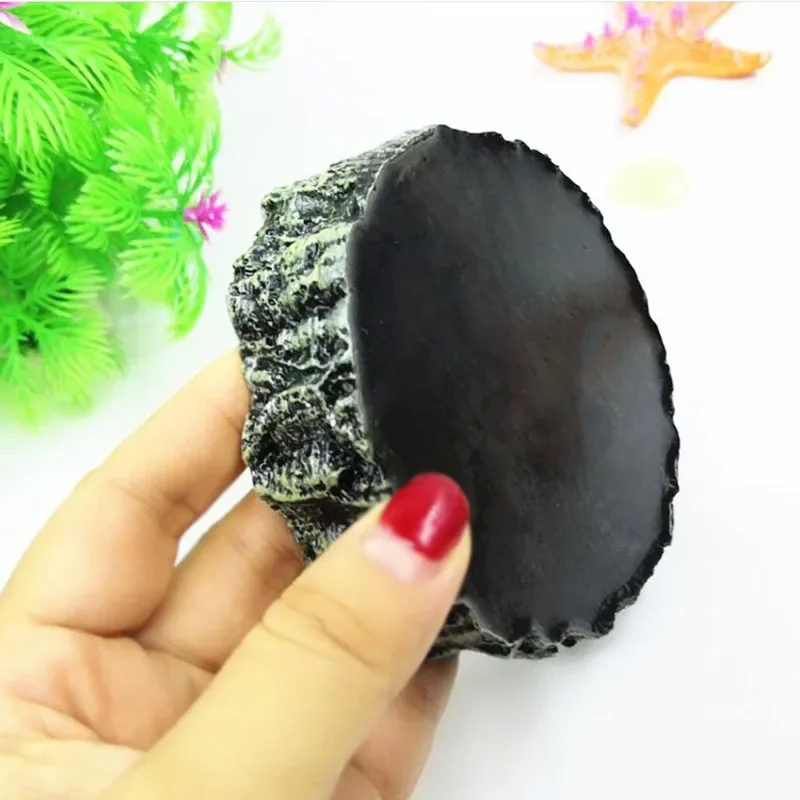 Pet Reptile Feeder Bowl Resin  – Aquarium Fish Hiding Places Bewertung und Preis