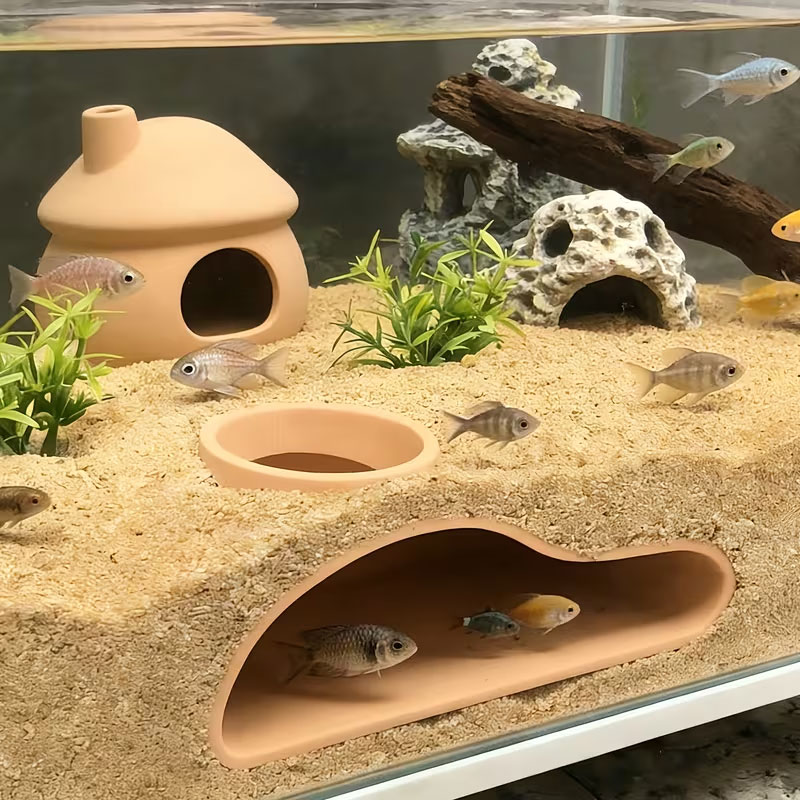 Apcarium Fish Tunnel Hideout | – Aquarium Fish Hiding Places Bewertung und Preis