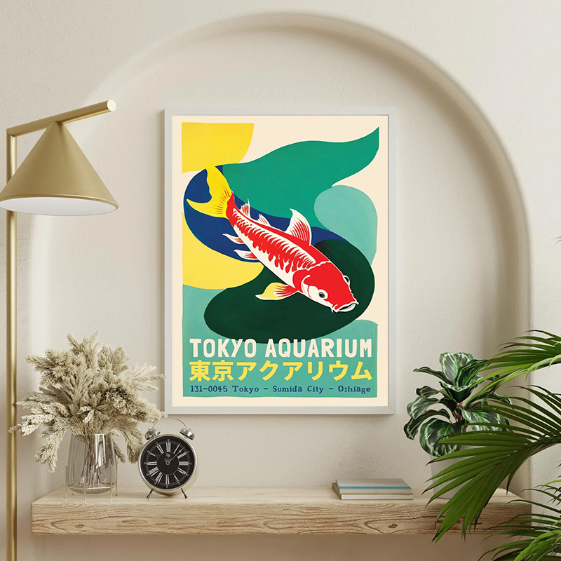 Japan Aesthetic Fish Poster To – Aquarium Fish Japan Bewertung und Preis