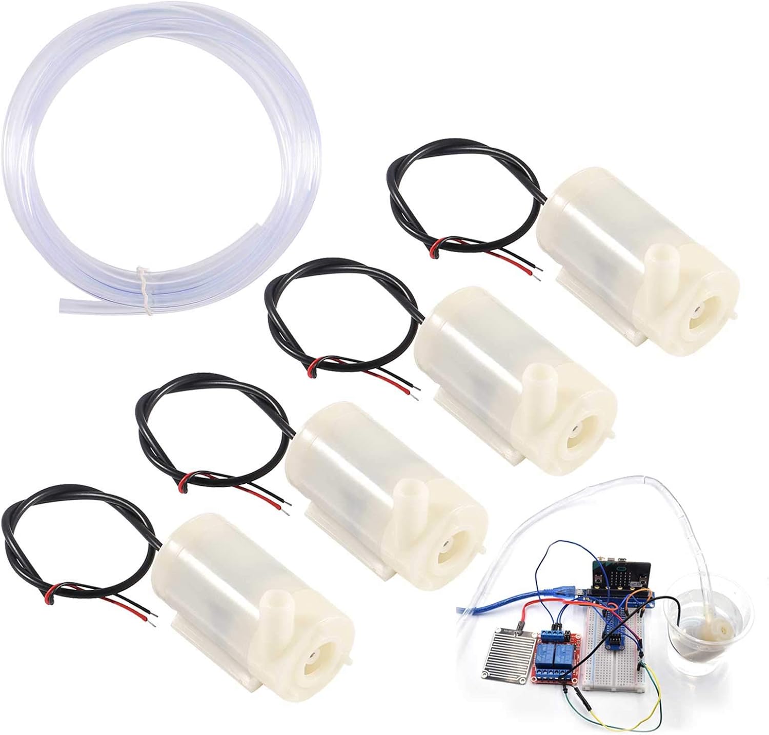 4PCS DC 3V 5V Micro Submersibl – Aquarium Fish Delivery Bewertung und Preis