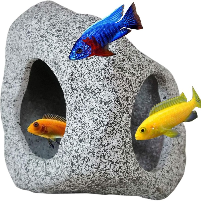 Fish Tank Cave Stone Landscapi – Aquarium Fish Hiding Places Bewertung und Preis
