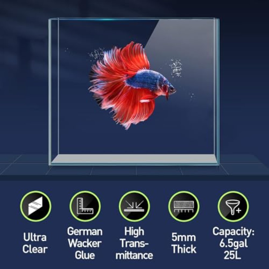6.5 Gallon Ultra Clear Glass F – Aquarium Fish Goldfish Bewertung und Preis