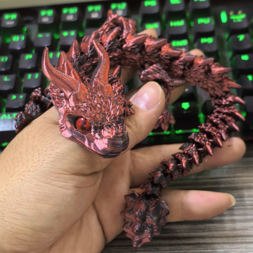 31CM 3D Printed Conjoined Drag – Aquarium Fish Dragon Bewertung und Preis