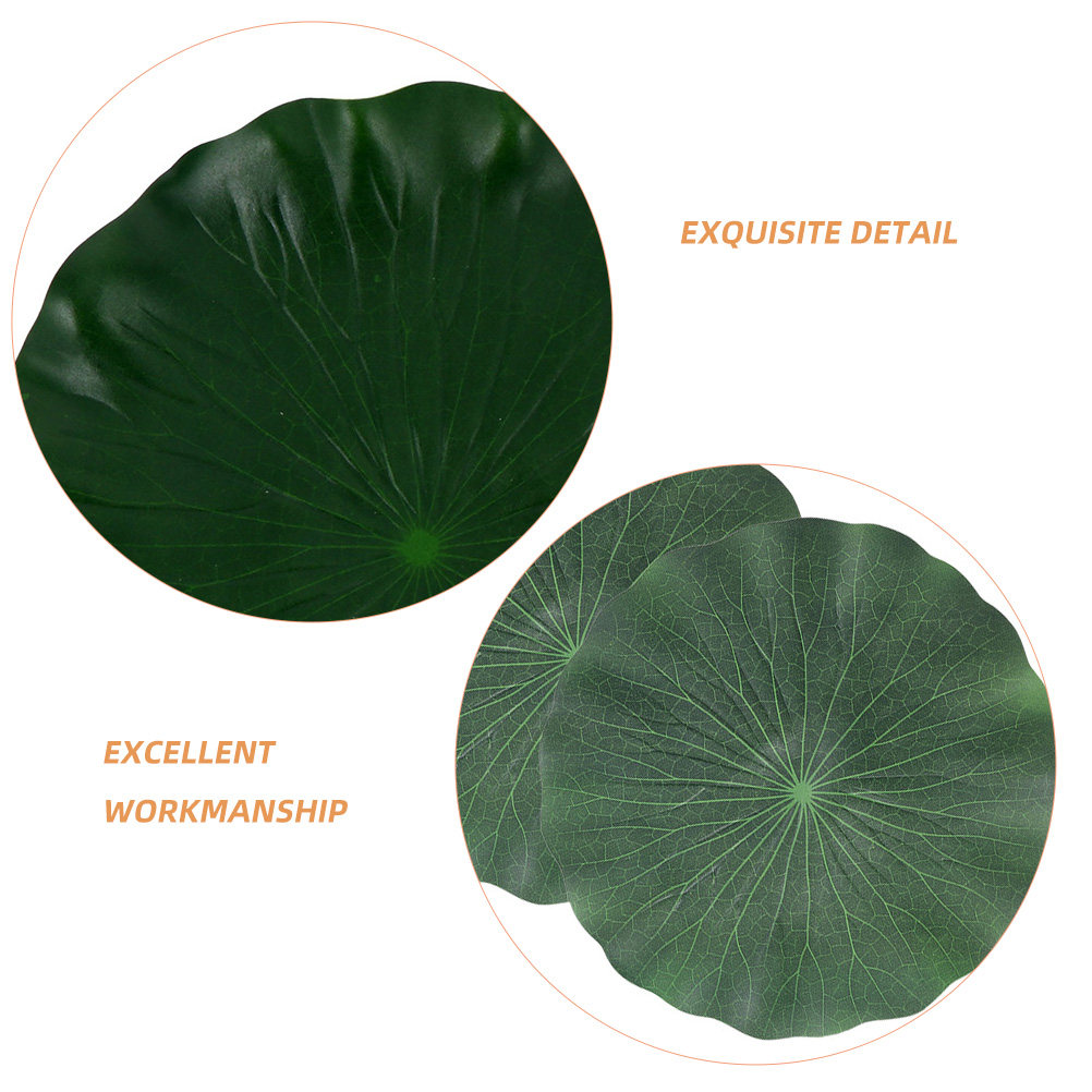3Pcs Eva Lotus Leaves Vivid Fl – Aquarium Fish In Pond Bewertung und Preis