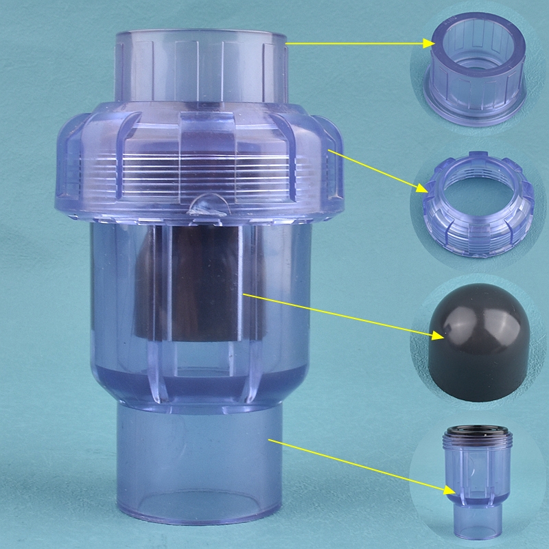 20~50mm UPVC Hemisphere Check  – Aquarium Fish Delivery Bewertung und Preis