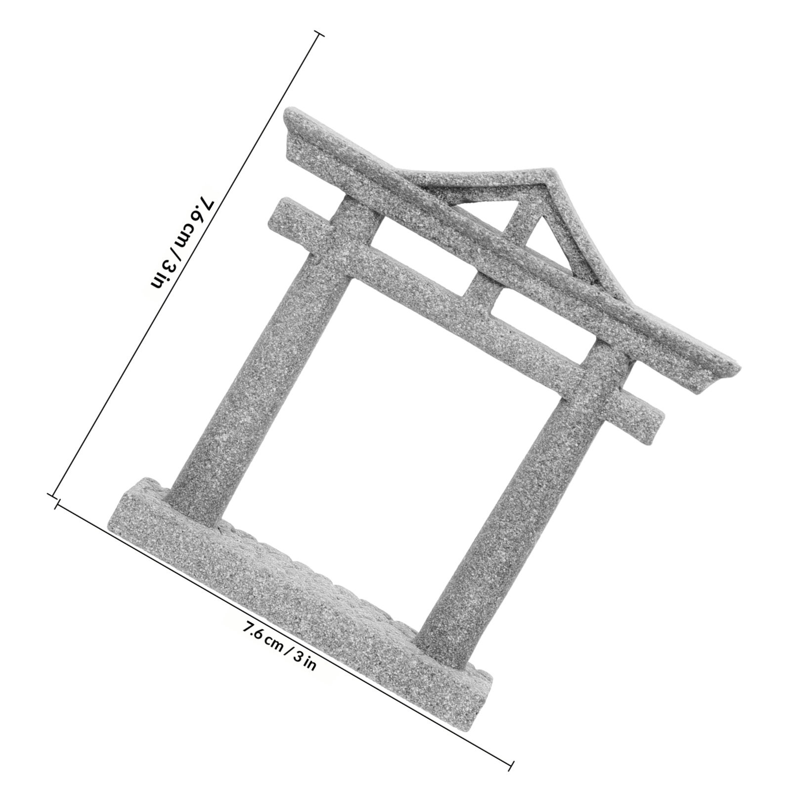 Miniature Torii Gate Stone Scu – Aquarium Fish Japanese Bewertung und Preis